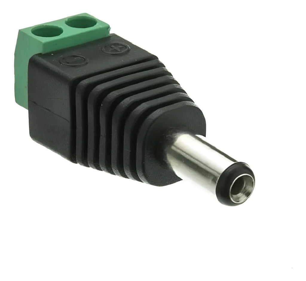 Paquete 10pzs Adaptador Tipo Jack Polarizado De 12 Vcd/ Jr52
