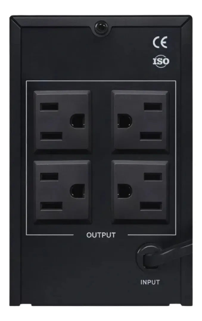 Dahua Regulador No Break 800va 480w DH-PFM350-480-A Ups Con Bateria Respaldo Color Negro