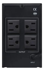 Dahua Regulador No Break 800va 480w DH-PFM350-480-A Ups Con Bateria Respaldo Color Negro