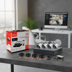 Kit Videovigilancia Dahua 4 Camaras 2mp Grabador Sin Disco