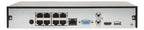 Nvr Dahua Dhi-nvr1108hs-8p-s3/h 8 Puertos Poe 8 Mp 4k Onvif