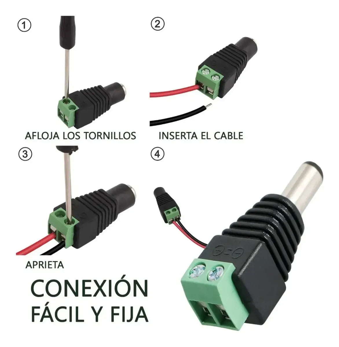 Kit 4 Transceptor Balun Dahua Pfm800b-4k Video Balun Fhd 4k