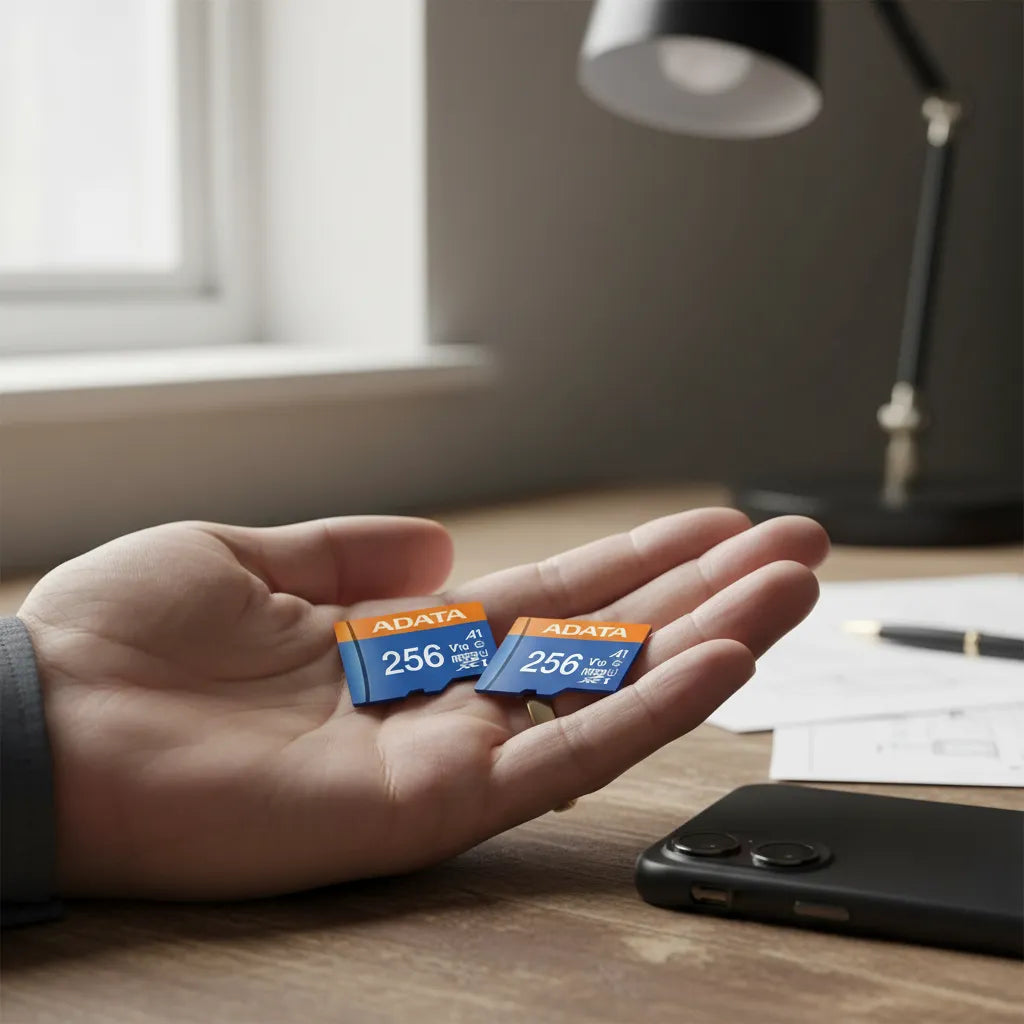 2 Tarjeta Memoria Adata Ausdx256guicl10a1-ra1 Micro Sd 256gb