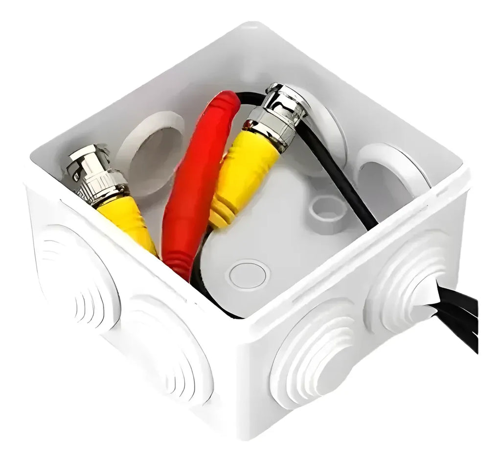 4 Cajas De Conexiones Saxxon Pb100 Cámaras Domo Bullet Ip55