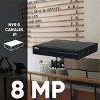NVR Dahua De 8 Canales IP Poe Con Resolución 4K Y Smart H.265+