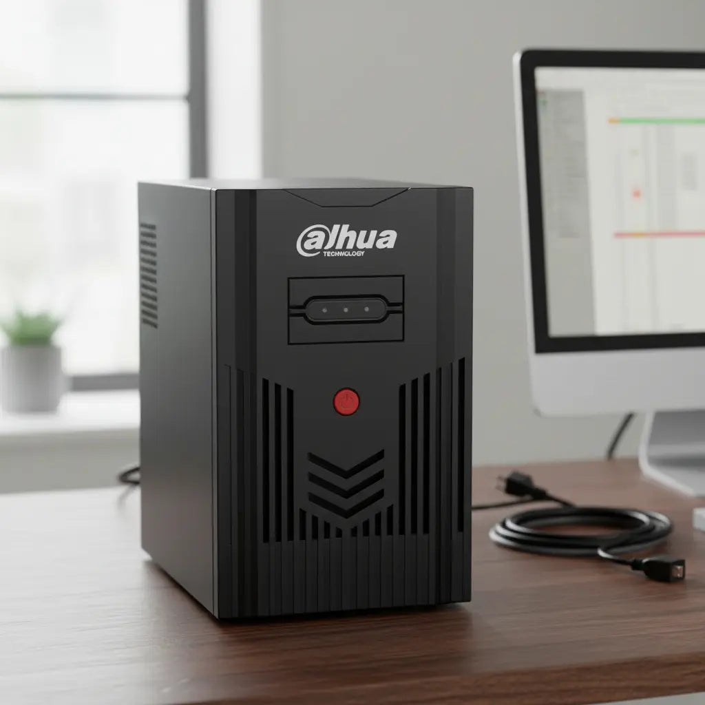 No Break Ups Dahua 1200va 720w Dh-pfm350-720-a Regulador Bateria Respaldo 6 Tomas Estabilizador De Voltaje Avr Negro