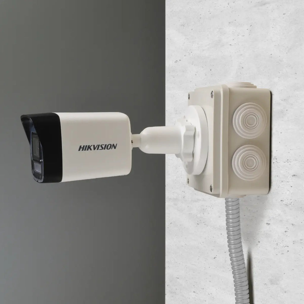 8 Cajas Gabinete Estanco Para Camaras Cctv 10x10x5 Cm