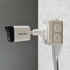 8 Cajas Gabinete Estanco Para Camaras Cctv 10x10x5 Cm