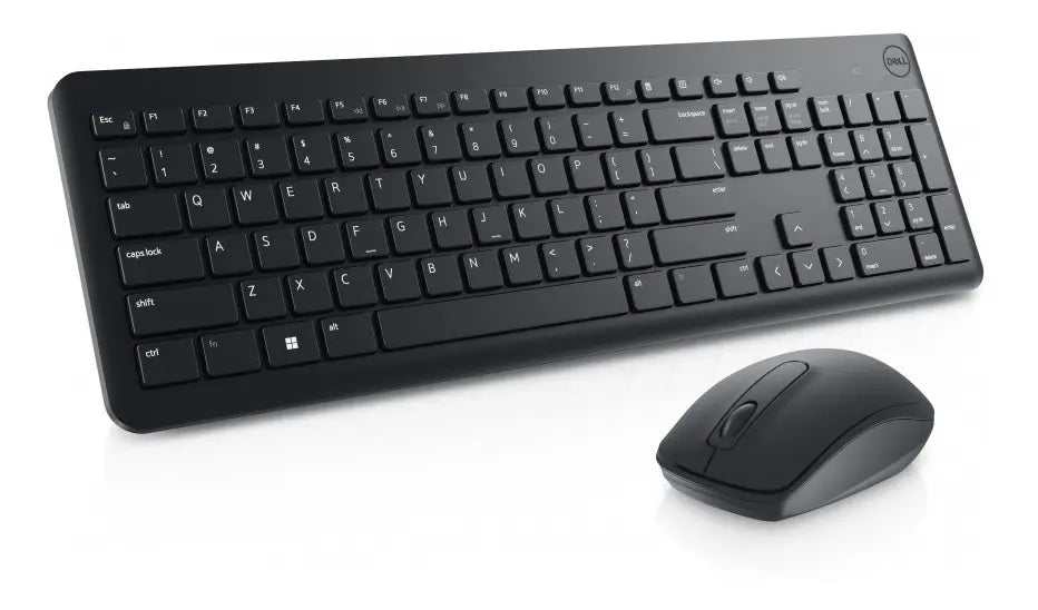 Kit Teclado Y Mouse Inalámbrico Dell KM3322W Español USB Negro