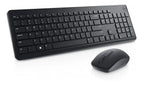 Kit Teclado Y Mouse Inalámbrico Dell KM3322W Español USB Negro