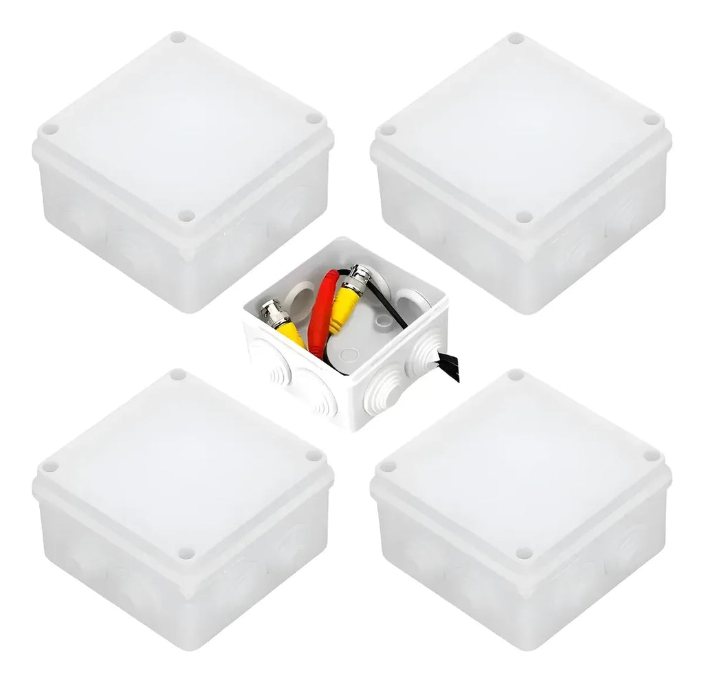 4 Cajas De Conexiones Saxxon Pb100 Cámaras Domo Bullet Ip55