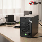 2 Nobreak Ups Dahua 600v 360w Regulador Bateria Dvr Cctv Pc