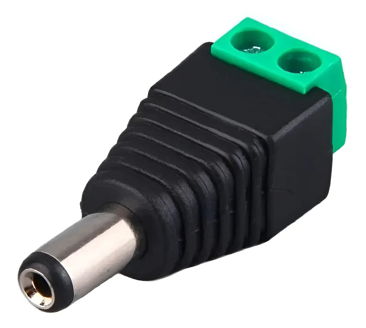 20 Adaptadores Conector Plug Jack 3.5 Mm Macho 12 Vcd Jr52