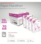 Papel Xerox Marathon Blanco Tamaño Carta Caja Con 2000 Hojas