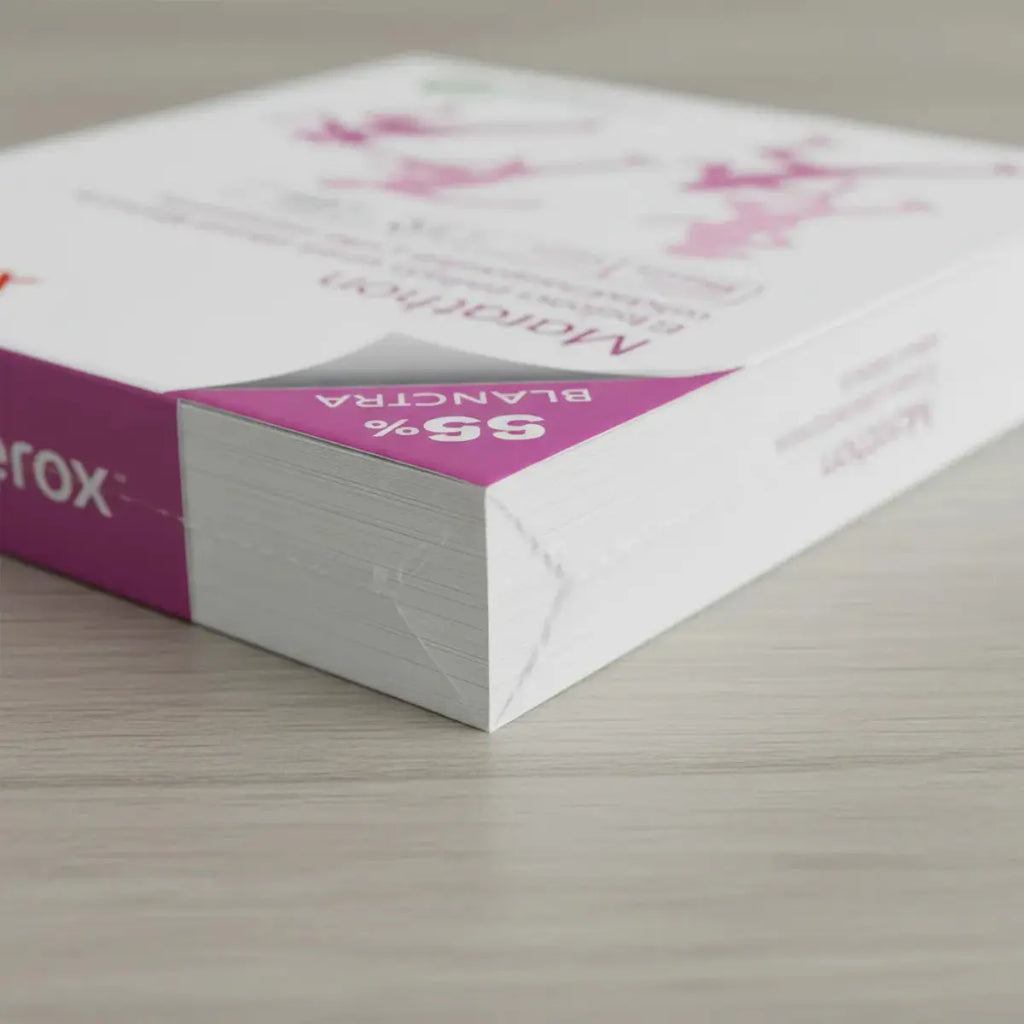Papel Xerox Marathon Carta 70g Caja Con 2500 Hojas 5 Resmas