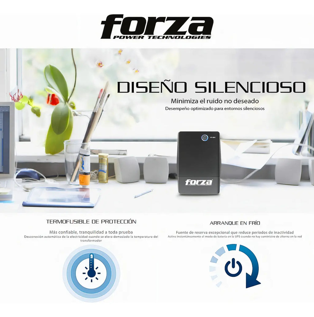 Ups Forza Nt Series Nt-751 750va Negro