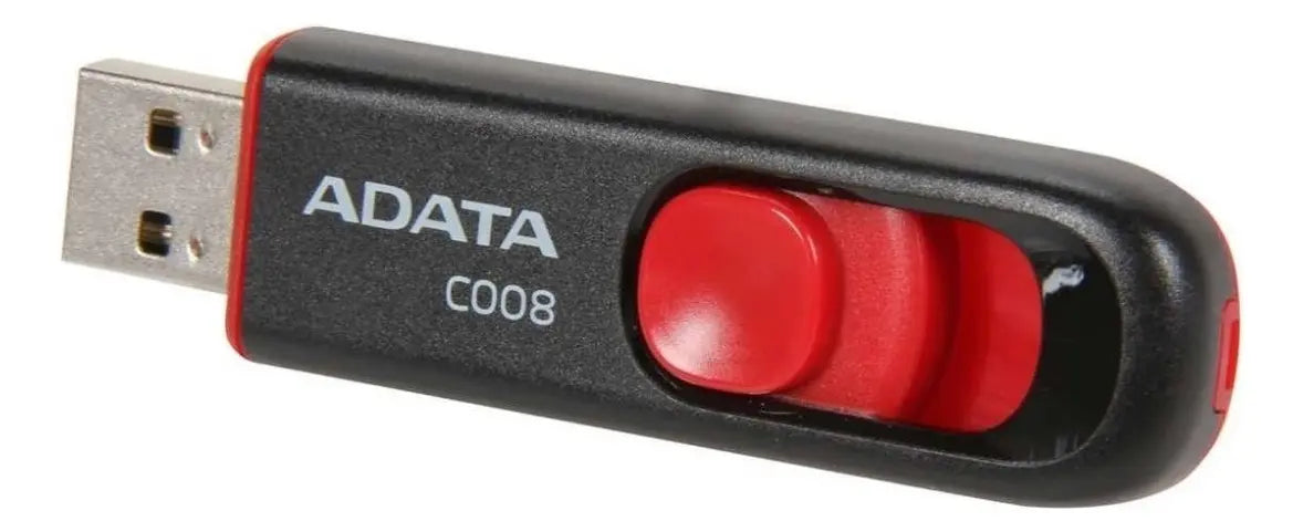 Adata C008 Pendrive Rojo Y Negro 16GB Con USB 2.0