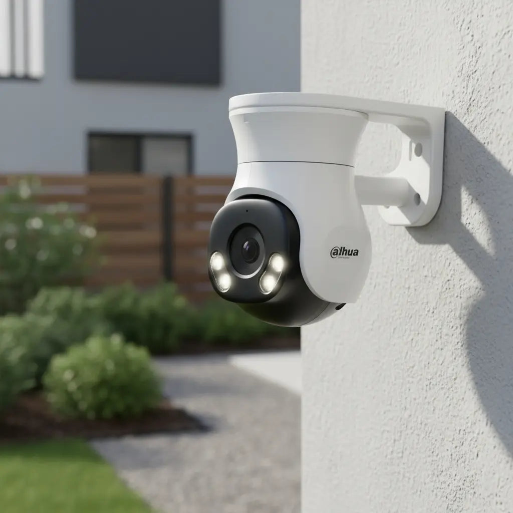 Cámara Hdcvi Dahua Pt 5mp 2.8mm Fullcolor Micro Smart Ir40m Color Blanco