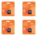 4 Tarjeta De Memoria Adata Ausdx64guicl10-ra1 Microsd 64 Gb - Adata - TopNet - Foto 1