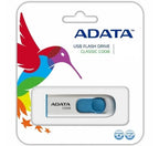 Kit 20 Memoria Usb 16gb Adata Ac008 2.0 Ac008-16g-rwe Color Blanco/azul Liso