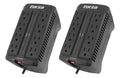 Kit 2 Regulador De Voltaje Forza Fvr-901m 900va 450w 8 Tomas - Forza - TopNet - Foto 1