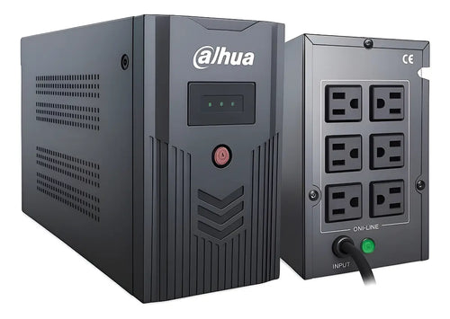 No Break Ups Dahua 1500v 900w Regulador Con Batería Respaldo Color Negro