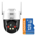 Kit Cámara Dahua 5mp 3k Wifi Exterior 360° Memoria 128 Gb - Dahua - TopNet - Foto 1
