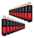 Kit 10 Memorias Usb 32 Gb Adata Ac008 2.0 Negro Y Rojo Color Negro/rojo