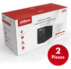 2 Nobreak Ups Dahua 600v 360w Regulador Bateria Dvr Cctv Pc
