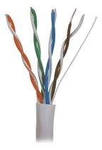 Pfm920i-5eun - Bobina De Cable Utp Blanco, 100% Cobre, Categoría 5e, 305 Metros