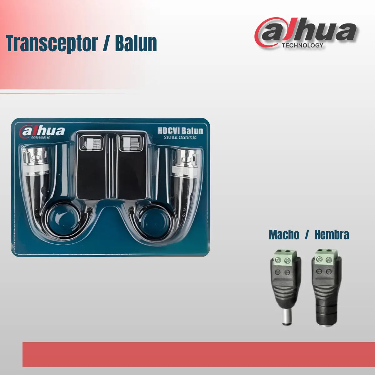 Kit 8 Transceptores Balun Dahua Dh-pfm800-e Cctv 1 A 5mp