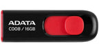 Kit De 100 Memorias Usb Adata C008 16gb 2.0 Ac008-16g-rkd Color Rojo Liso