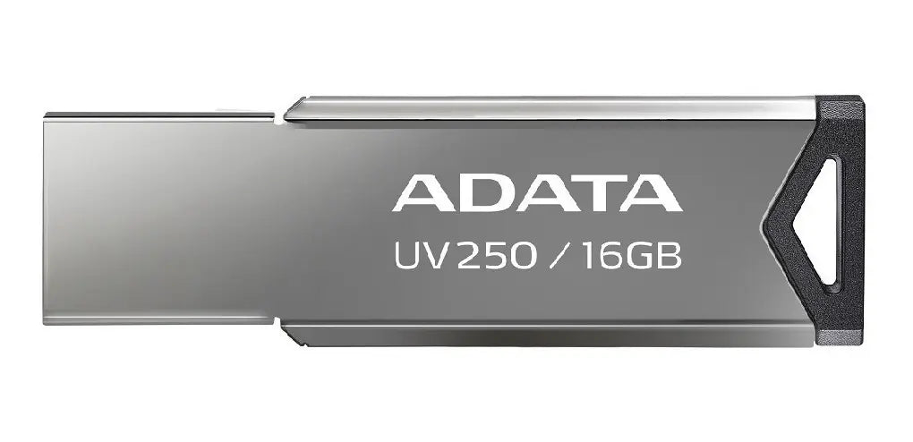Memoria Usb Adata Uv250 Auv250-16g-rbk 16gb 2.0 Liso Plateado
