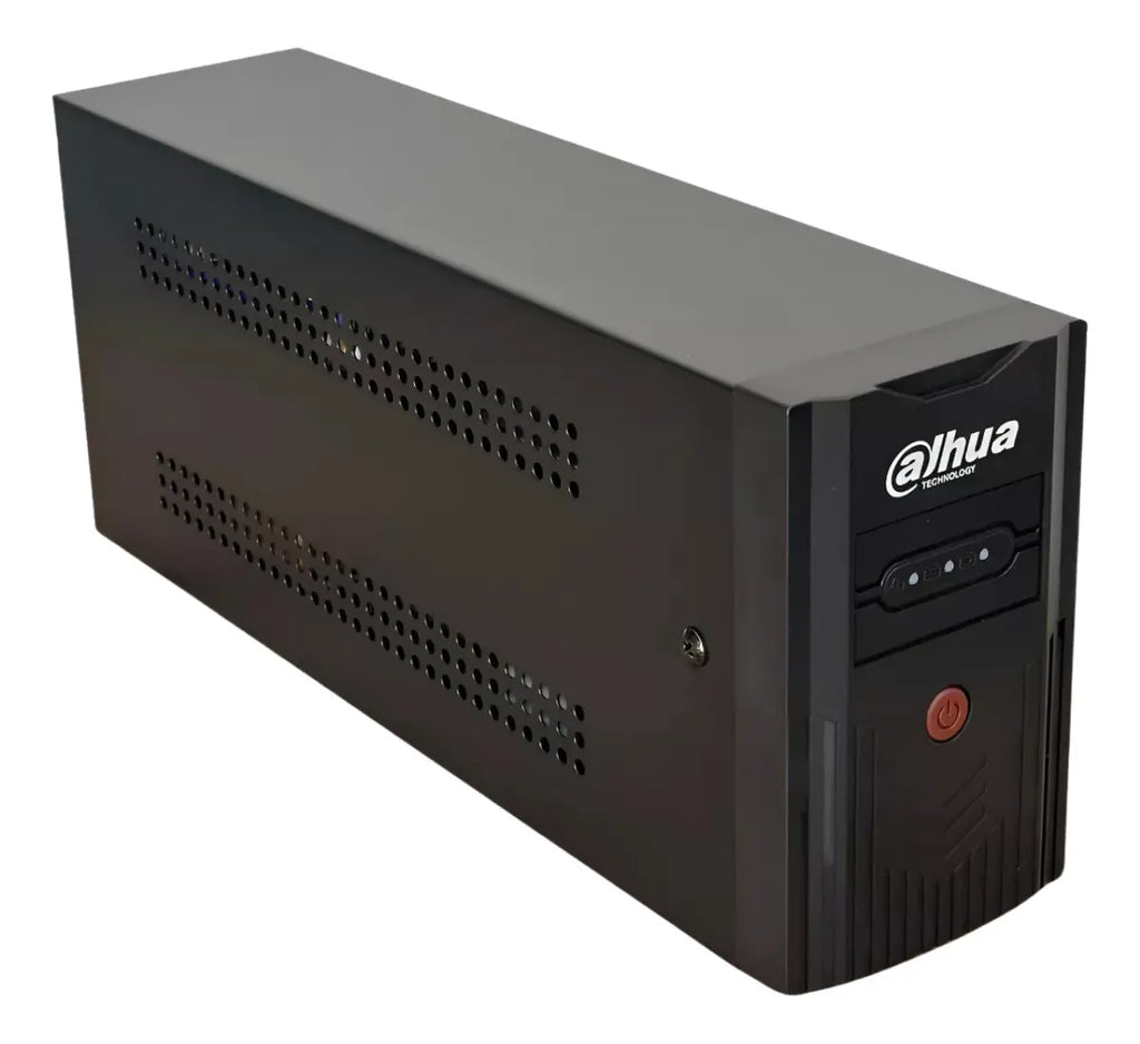 Dahua Regulador No Break 1500va 900w Dh-pfm350-900-a Ups Con Bateria Respaldo Color Negro.