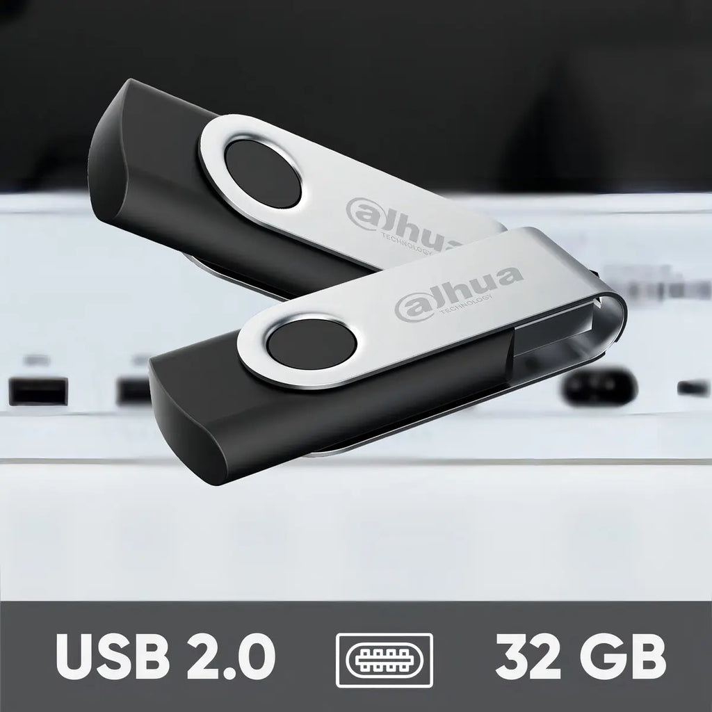 Pack De 20 Memorias Usb Dahua U116 De 32 Gb, Usb 2.0 Negro