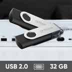 Pack De 20 Memorias Usb Dahua U116 De 32 Gb, Usb 2.0 Negro