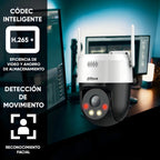 Pack De 2 Cámaras IP Dahua Picoo-A59U-DA De 5MP Con Visión Nocturna A Color Y Detección De Personas