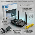 Router Inalambrico Dahua Ax3000 Gigabit Dual Band 2.4ghz 5gh