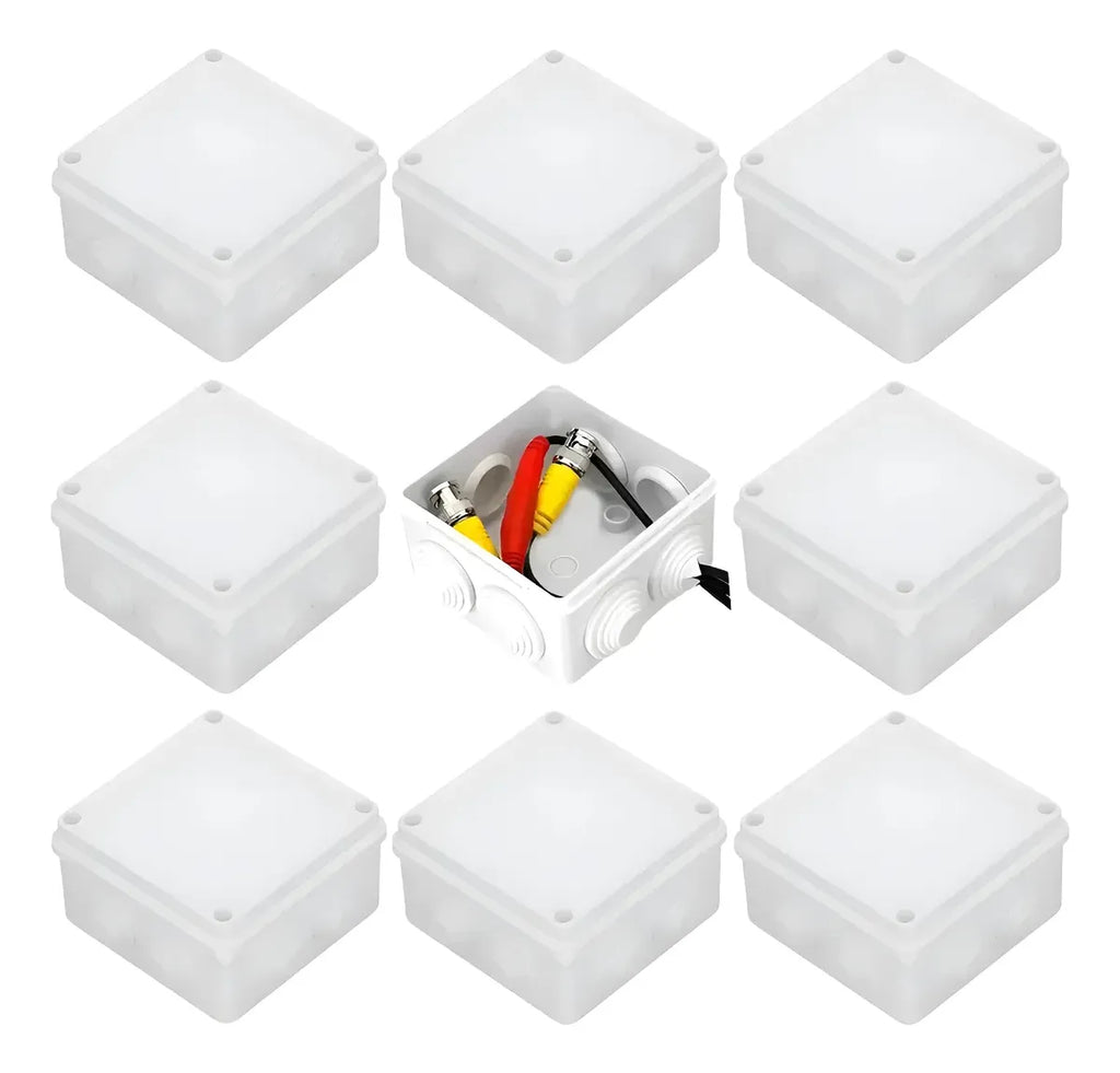 8 Cajas De Conexiones Saxxon Pb100 Cámaras Ip55 Exterior