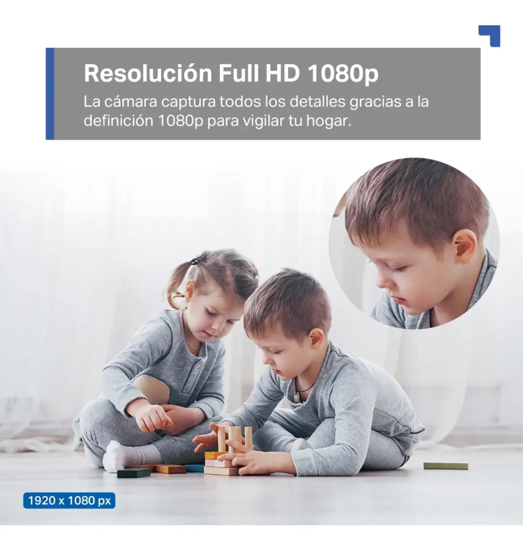 Camaras De Seguridad Tapo C200 Wifi + Micro Sd 64 Gb 4 Pack Blanco