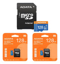 2 Tarjeta Memoria Adata Ausdx128guicl10a1-ra1 Microsd 128 Gb - Adata - TopNet - Foto 1