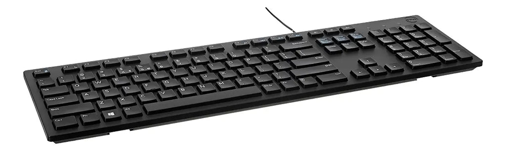 Teclado Dell KB216-BK-LTN Usb Alambrico Color Negro Idioma Español Latinoamérica