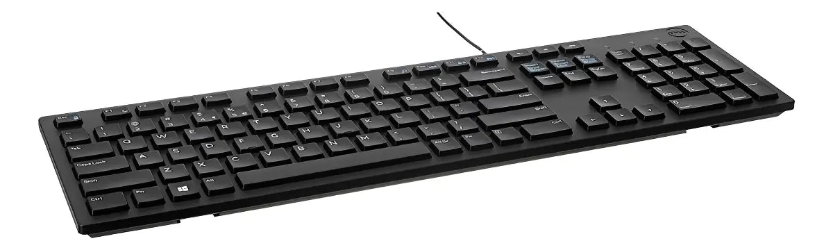 Teclado Dell KB216-BK-LTN Usb Alambrico Color Negro Idioma Español Latinoamérica