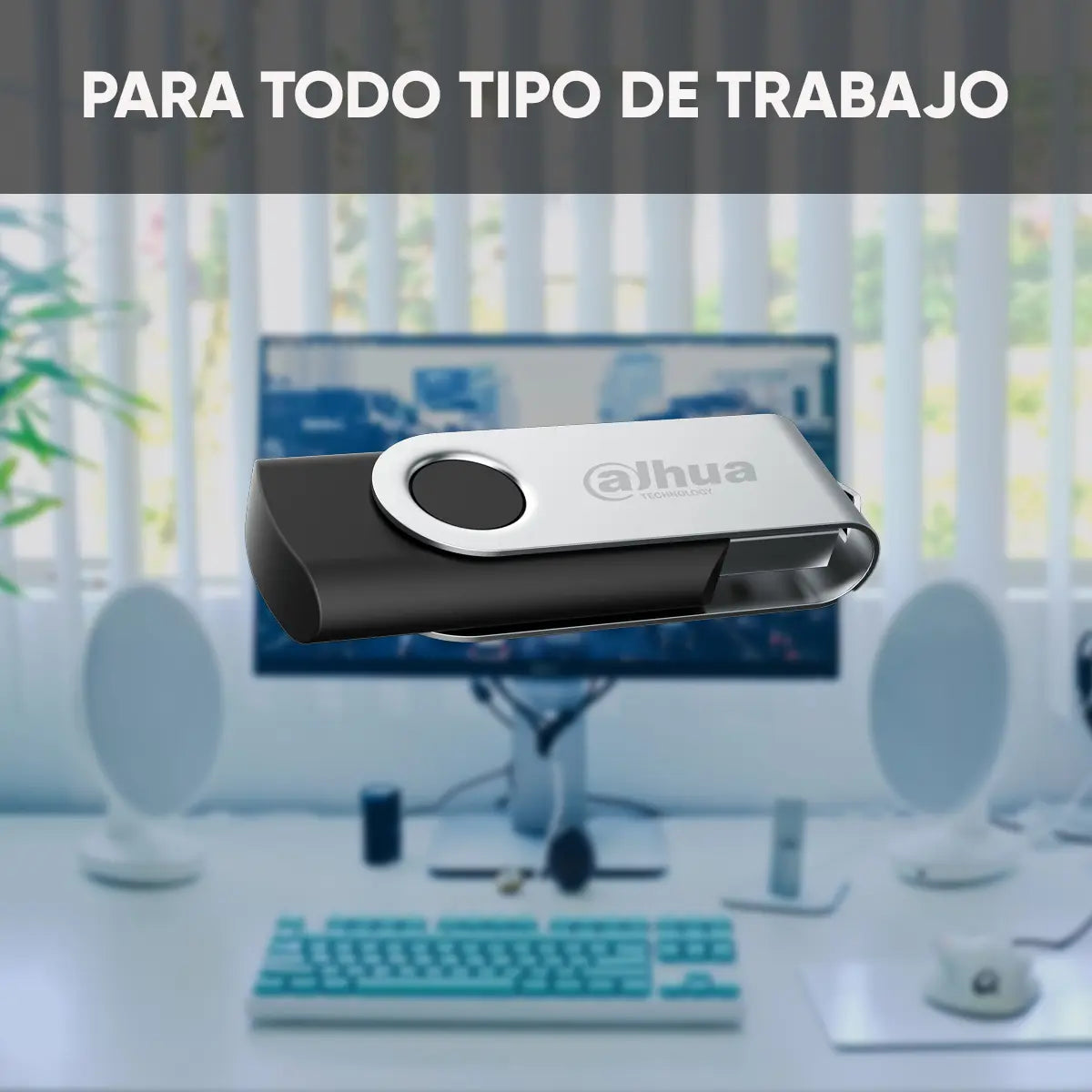 Dahua Memoria U116 Usb Flash Drive 32gb Diseño Con Tapa Metálica 2.0 Lectura De Hasta 25 Mbs Escritura De Hasta 10 Mbs Ideal Para Todo Tipo De Trabajo Un1-usb-u116-20-32gb Negra Negro