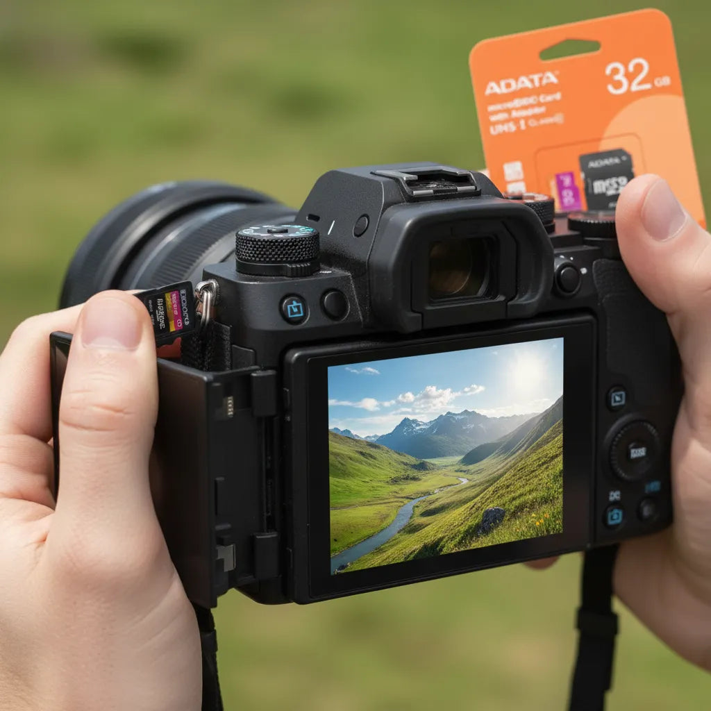 20 Tarjeta De Memoria Adata Ausdh32guicl10-ra1 Microsd 32 Gb