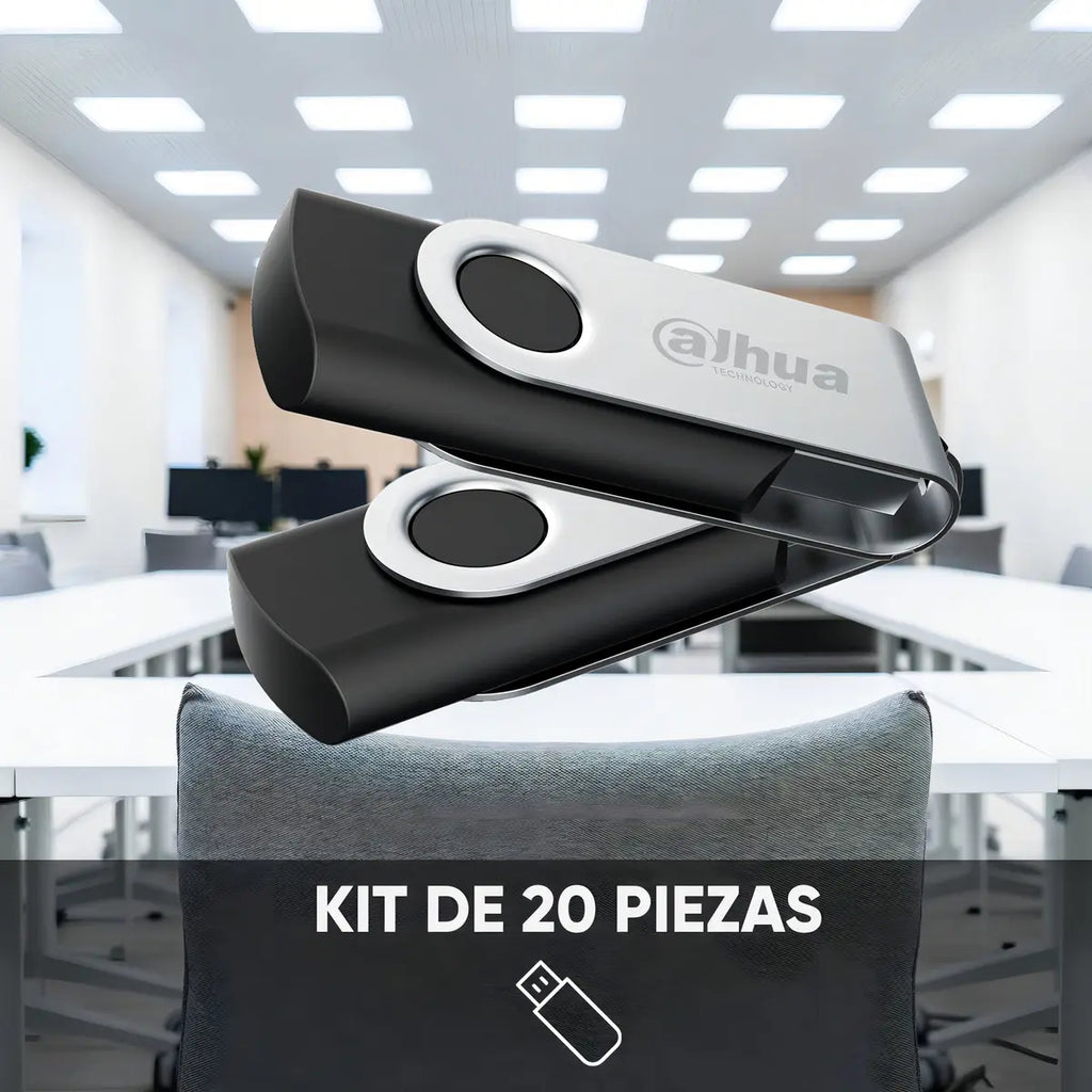 Pack De 20 Memorias Usb Dahua U116 De 32 Gb, Usb 2.0 Negro