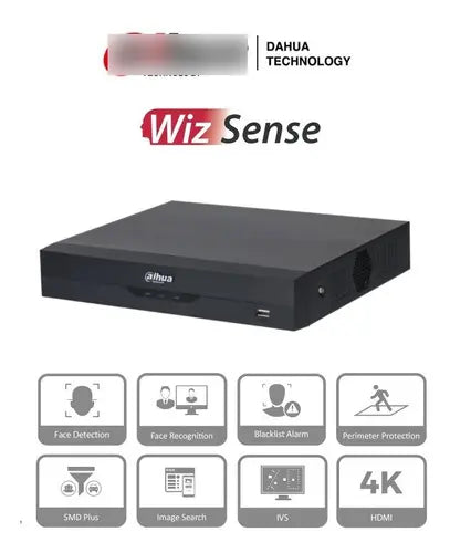 Dahua Nvr 8 Megapixeles Nvr2116hs-i2 16 Canales Ip Sin Poe