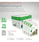 Papel Xerox Ecologic Blanco Tamaño Carta Caja Con 2000 Hojas