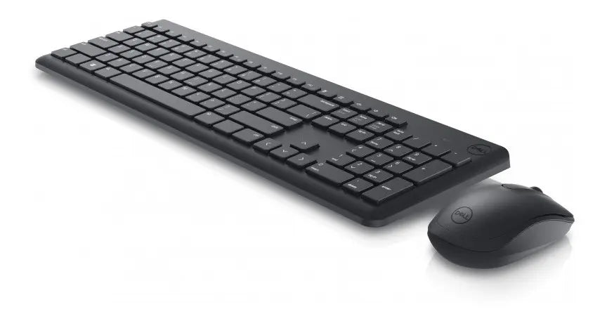 Kit Teclado Y Mouse Inalámbrico Dell KM3322W Español USB Negro