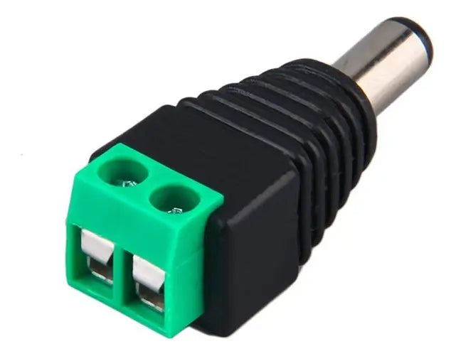 20 Adaptadores Conector Plug Jack 3.5 Mm Macho 12 Vcd Jr52